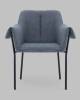 Стул Stool Group Фальчин AV 339-W994-9005 серый, рогожка фото 3