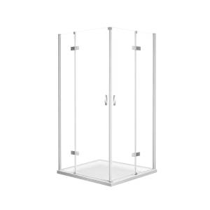 Душевой уголок Cezares BERGAMO-W-A-2-90-C-Cr профиль хром, стекло прозрачное, 90x90x195