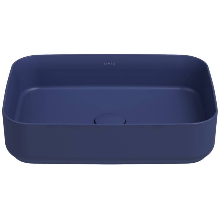 Раковина Isvea Infinity 10NF65050SV-2Z синий матовый, 50x36
