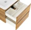 Тумба с раковиной Belbagno Albano-Cer ALBANO-CER-500-2C-SO-RR 47x44x50 Rovere Rustico подвесная с двумя выкатными ящиками фото 4