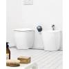 Биде напольное ArtCeram Atelier AZB002 01 00/ATB 002 01 00 белое фото 2