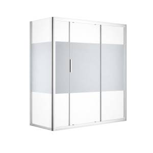 Шторка на ванну Aquanet Practic AE10-F-75H150U-CP профиль хром, 1500x750