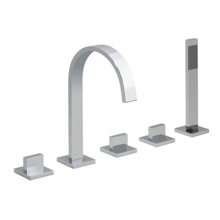 Смеситель на борт ванны Royal Bath Triumph RB 501 хром глянцевый