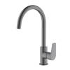 Смеситель для кухни Aquatek Бетта AQ1182BGM черный хром шлифованный фото 2