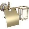 Держатель для туалетной бумаги и освежителя Savol 68b S-L06851B золото