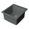 Мойка кухонная Point Моко 47 PN3006AL серый