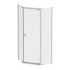 Душевой уголок Am.Pm Sunny W87G-405-9090-MT профиль серебро, стекло прозрачное, 90x90