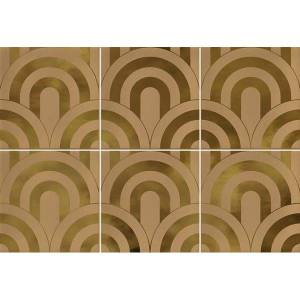 Декор Vives Hanami Takada Caramelo Oro 23x33.5