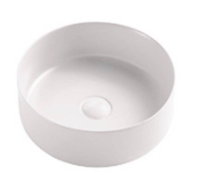 Раковина AQUAme AQM5012 накладная круглая 355x355x120