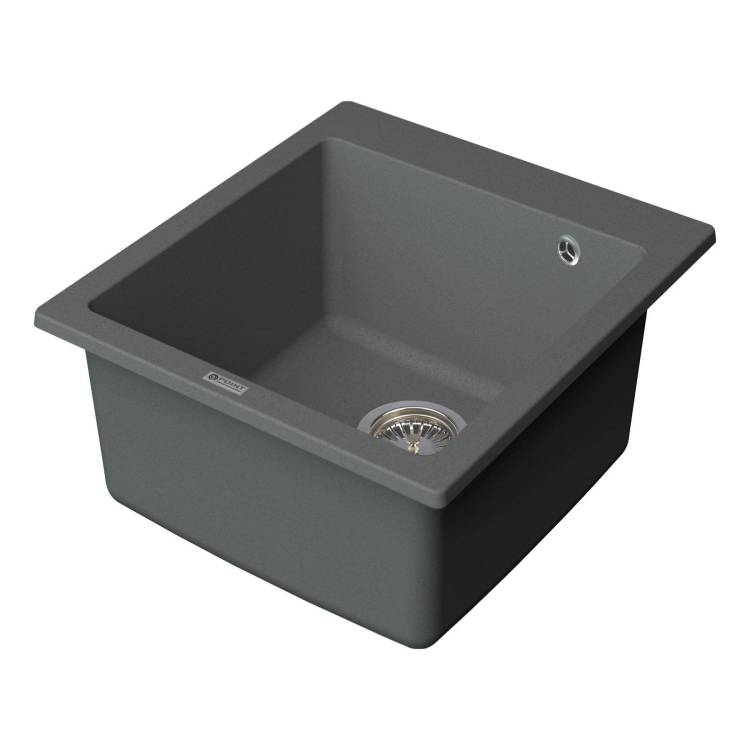 Мойка кухонная Point Моко 47 PN3006AL серый