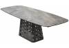 Стол Woodville Magnus 586297 итальянская керамика KL-80 серый мрамор/темно-серый 180(260)x100x76 фото 6