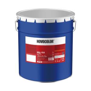 Эмаль Novocolor НЦ-132 серая 5 кг