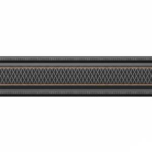 Бордюр Heralgi Garden Cenefa Classic Negro 8x30
