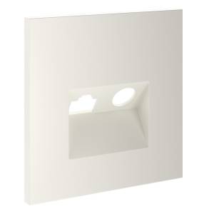 Лицевая панель для ТВ-розетки+Ethernet RJ45 Voltum S70 VLS002713 хлопок