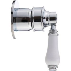 Смеситель для душа Migliore Ermitage Mini 28591 с внутренней частью, хром, белый