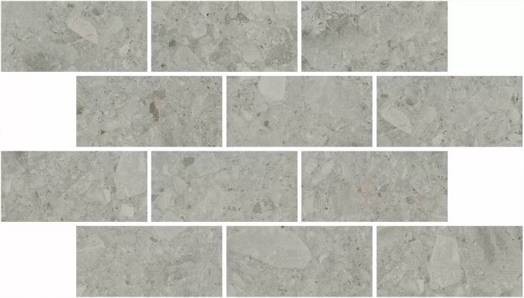 Мозаика Kerama Marazzi Чеппо ди Гре DD606020/MM мозаичный серый матовый обрезной 34.6x20x0.9