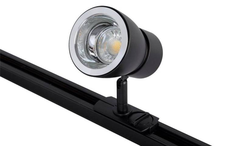 Трековый светильник однофазный Crystal Lux CLT 0.31 009 BL-CH