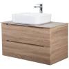 Тумба с раковиной BelBagno Etna 80 rovere bianco фото 8