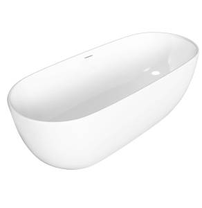 Акриловая ванна Grossman Classic GR-2502M 160x80x58 белая