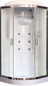 Душевая кабина Royal Bath RB 90HK2-M-CH с низким поддоном