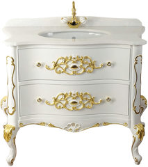 Тумба для комплекта Migliore Virginia 110 lacatto bianco