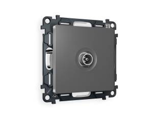 Комплект механизма TV розетки проходной Ambrella Volt Alfa MA663030