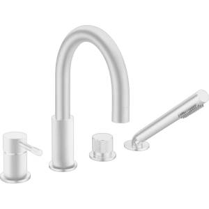 Смеситель для ванны Boheme Uno 460-MW Matt White