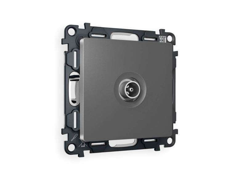 Комплект механизма TV розетки проходной Ambrella Volt Alfa MA663030
