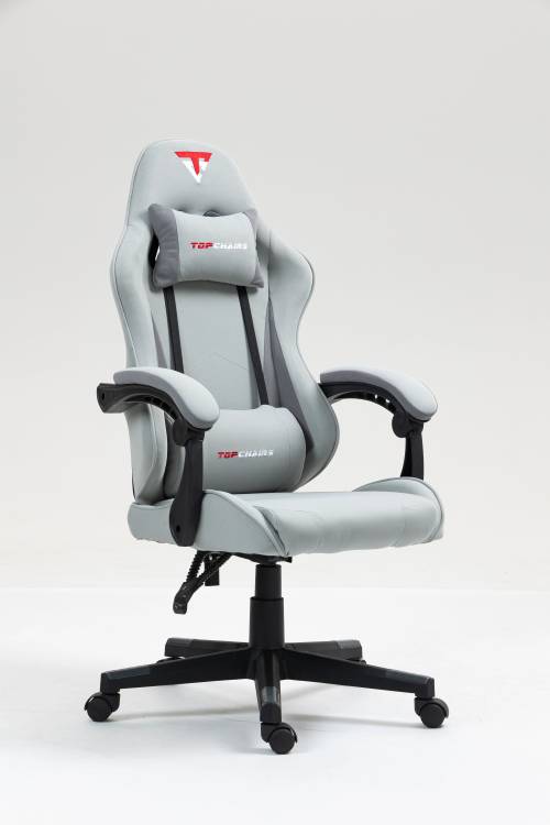 Кресло компьютерное Stool Group TopChairs Phantom GF-8080 TT706+TT702 серо-голубой