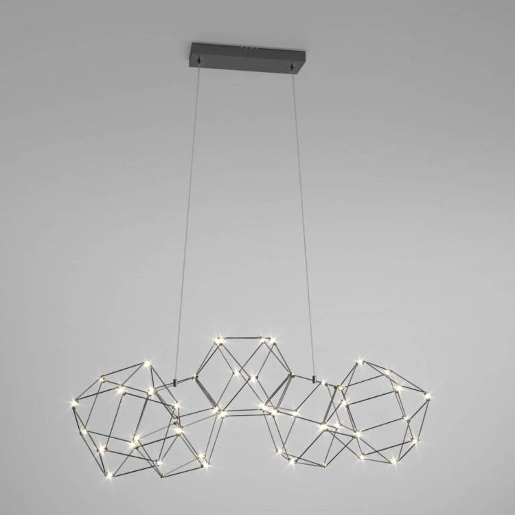 Подвесной светильник Eurosvet Uma 90168/5 черный жемчуг