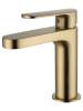 Смеситель для раковины Wonzon & Woghand WW-H1032-BG брашированное золото