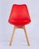 Набор из 4 стульев Stool Group Frankfurt Y863 red X4 красный фото 3