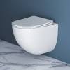 Унитаз подвесной BelBagno Amanda BB051CHR/BB051SC безободковый фото 8