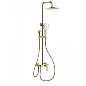 Душевая стойка Wonzon & Woghand WW-A30874-BG золотая