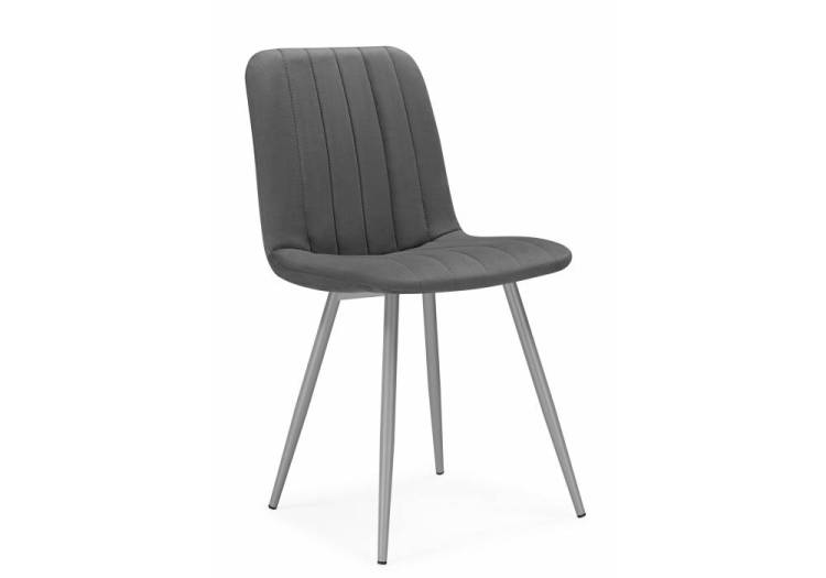 Стул на металлокаркасе Notta Дани 632291 темно-серый (zd 995) / серый