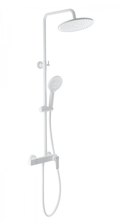Душевая стойка Wonzon & Woghand WW-B3517-MW белый