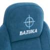 Кресло компьютерное Tetchair Bazuka metalBL 25046 синий, велюр фото 11