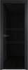 Межкомнатная дверь Profil Doors 2 AX цвет профиля Черный, стекло безопасное 6 мм черный триплекс 700x2000