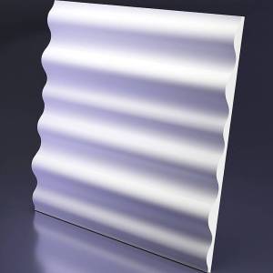 Гипсовая 3D панель Artpole Wave M-0073 600x600