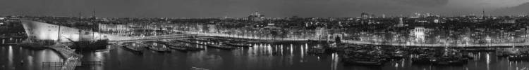 Панно Ceramika Konskie Amsterdam Panorama стекл. (3) 20x150