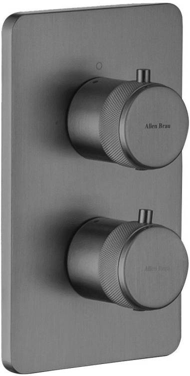 Термостатический смеситель Allen Brau Priority V.2 5.31213-MG графит браш