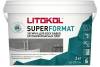 Затирка Litokol Superformat полиуретановая для крупноформатных плит SF.125 Антрацит 2 кг