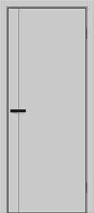 Межкомнатная дверь Глухая Bravo Браво-0.10.А 169-1313 Полотоно Grey Silk 2000х700