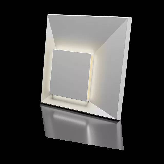 Дизайнерская панель Artpole MM-0075-2 MALEVICH LED PLATINUM МАТ 60x4.2x60