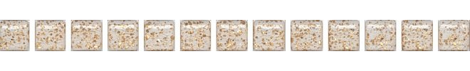 Бордюр Kerama Marazzi Ричмонд POF002 Карандаш Бисер белый золото 20x1.4