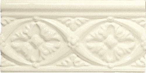 Бордюр Adex Neri ADNE4001 RELIEVE BIZANTINO BISCUIT 7.5x15