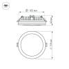 Встраиваемый светильник Arlight Ltd 20709 фото 10