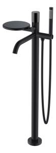 Смеситель для ванны Boheme Stick 129-BB напольный, Black Diamond Black