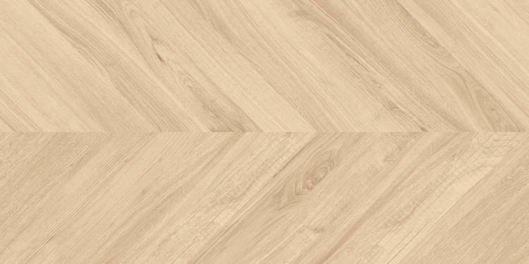 Керамогранит Laparet Wood Royal Almond Chevron бежевый матовый карвинг 60x120