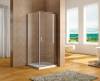 Душевой уголок Aquanet Cinetic AE12-N-90H190U-CT + AE12-F-90H190U-CT профиль хром, 900х900 фото 2